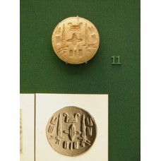 Stamp seal from Alalakh, pre-Christian cross